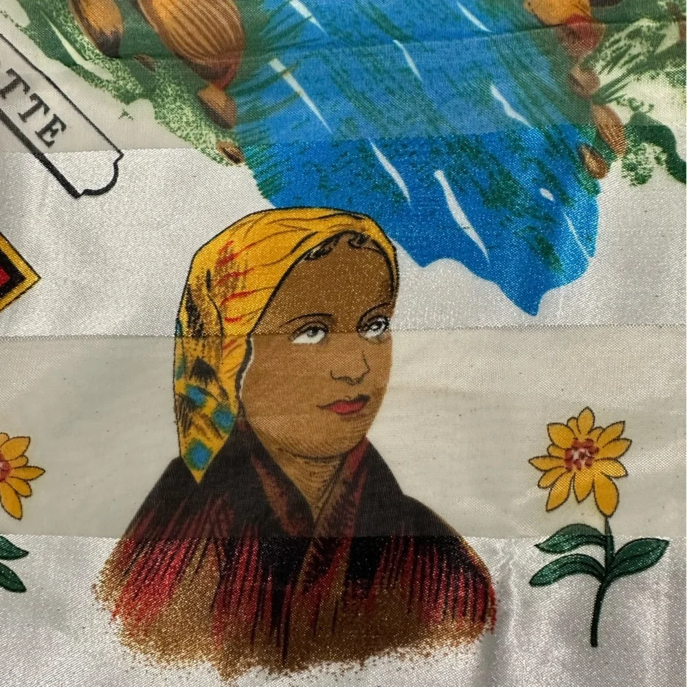 Lourdes Et La Grotte Scarf J. Mico Sancho multicolored - Picture 7 of 10